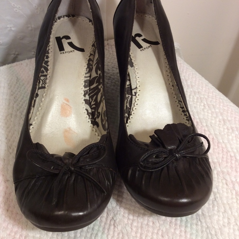 Women’s Dark Brown Report “Carina” Wedge